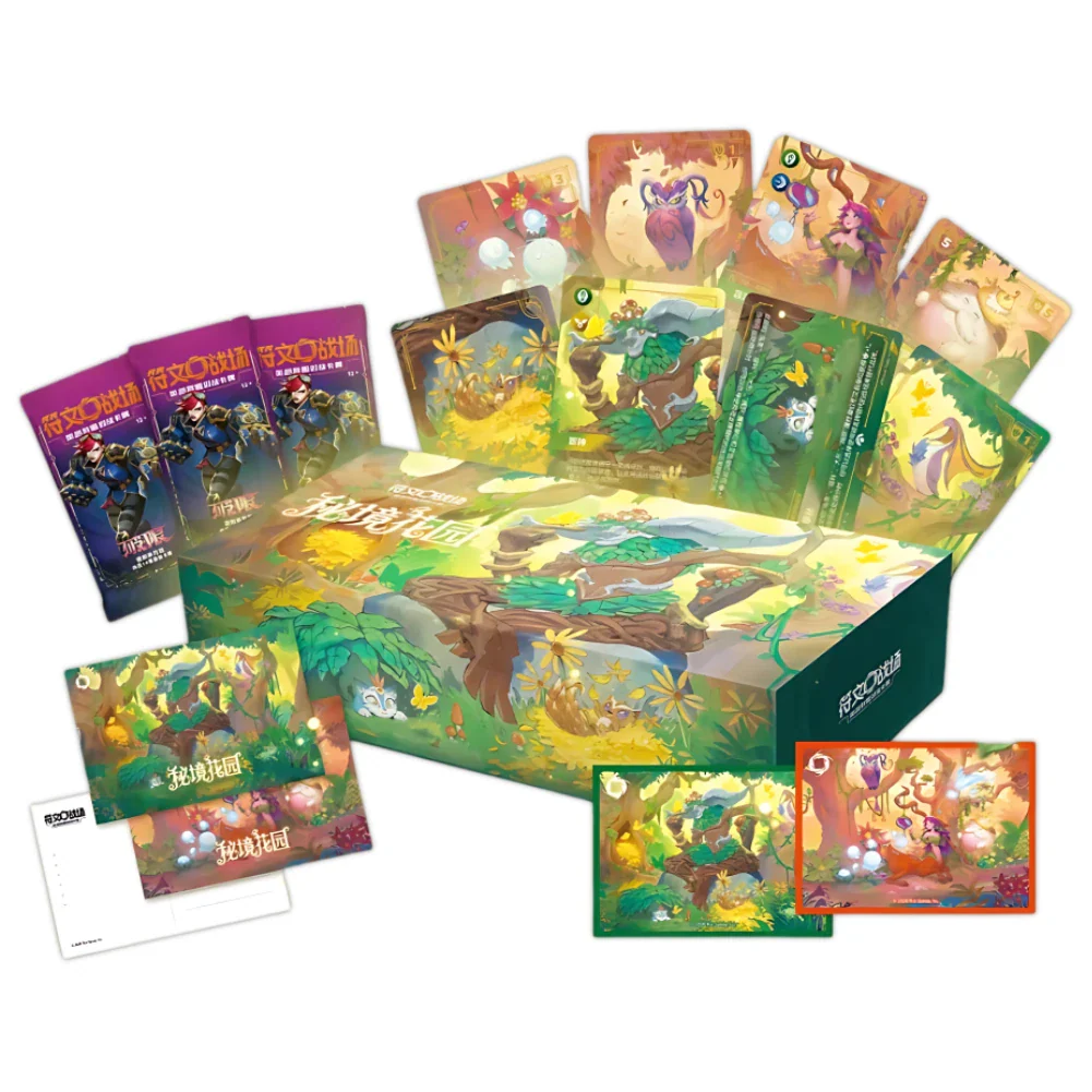 Preorder - Riftbound League of Legends Secret Garden Limited [Chinese] Gift Box with Ivern Lillia Art Sleeves
